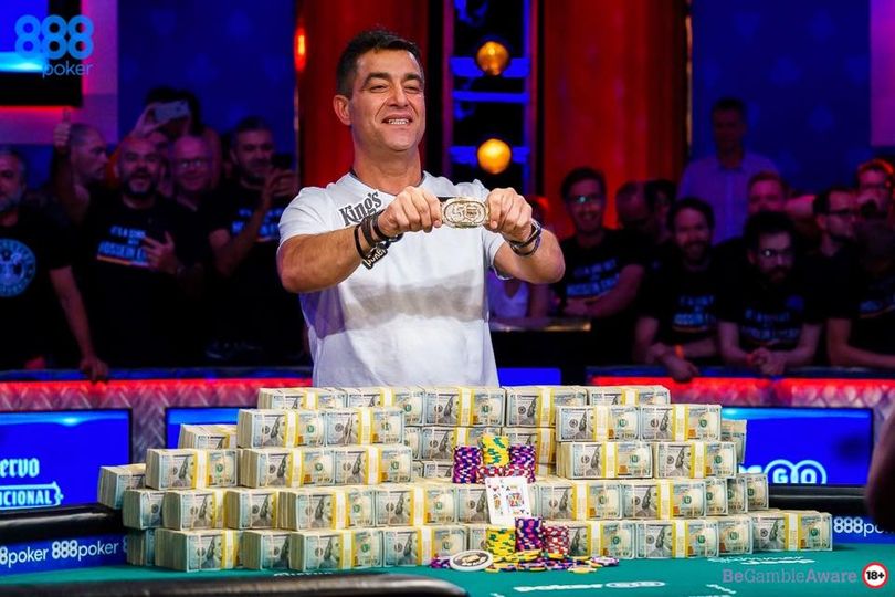 2019 WSOP Main Event $10 Million Winner Hossein Ensan