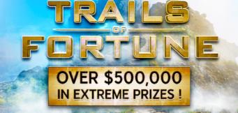 Follow the Trails of Fortune to Win Mega Cash and Prizes!