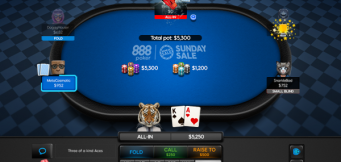 The Sunday Sale Returns to 888poker Made To Play Tables with Up to 50% Off Buy-ins!