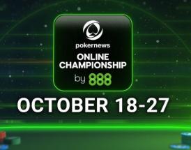 PokerNews Online Championship Returns to the 888 Poker Tables with 250K GTD Main Event!