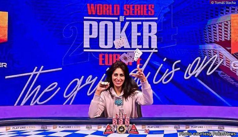 888poker Ambassador Vivian Saliba Wins First Bracelet in WSOPE €2K Pot Limit Omaha!