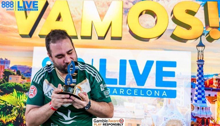 Alvaro Murciano Wins €888 Buy-in 888poker LIVE Barcelona Main Event for €50,000!