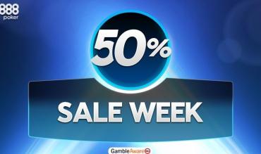 888poker Sale Week Returns this October with Players Enjoying Up to Half Off Original Buy-ins!