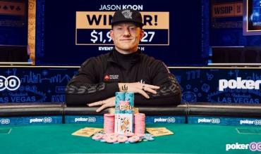 Main Image courtesy of PokerGO.com: WSOP 2025 Event #32 Winner - Jason Koon
